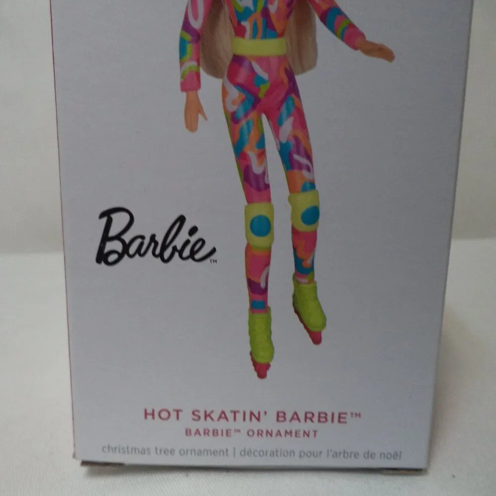 Hallmark Keepsake Christmas Tree Ornament Hot Skatin Barbie NEW NIB